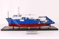 custom made model of 75m ORV Support Vessel